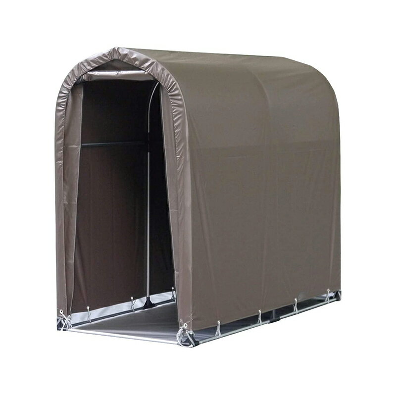 南榮工業 サイクルハウス スーパーブラウン 2台用SB 南栄工業 4984665141482【GS】( 自転車置き場 家庭用 収納 屋外 雨よけ サイクルポート 駐輪所 自転車用ガレージ サイクルガレージ)