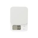 ドリテック デジタルスケール ブランジェ 2kg ホワイト KS-729 キッチンスケール キッチンはかり 4536117040319