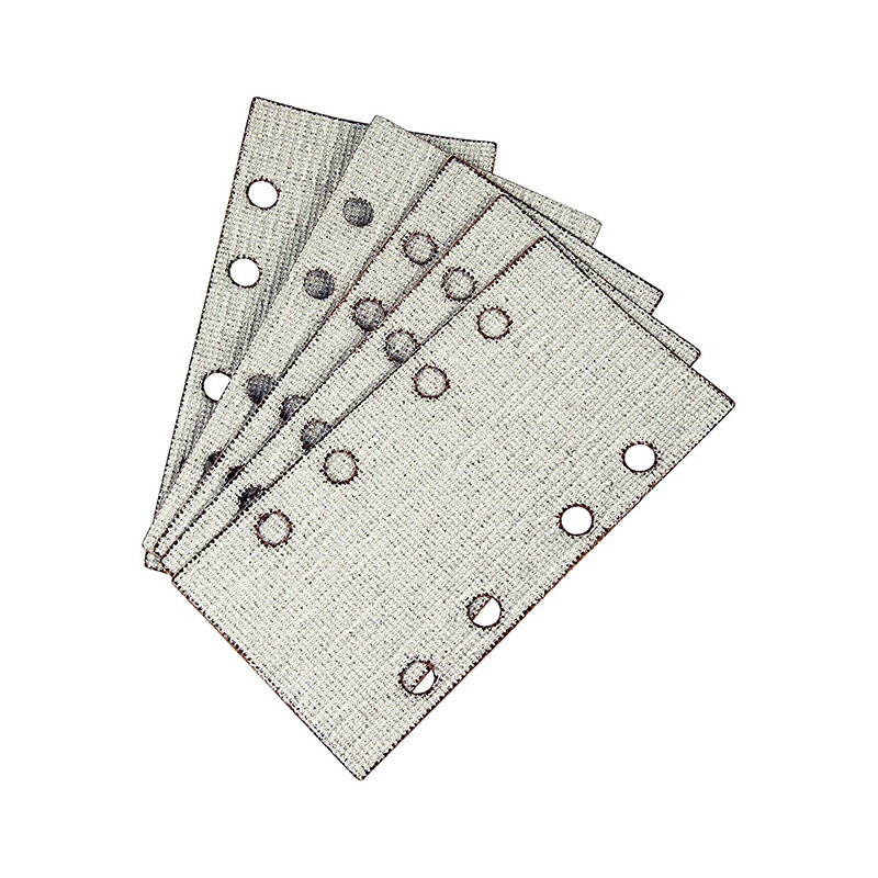 SK11 電動サンダー用 ペーパー5枚入 A#80 穴付き マジック式 メール便対応(4個まで) 4977292488815
