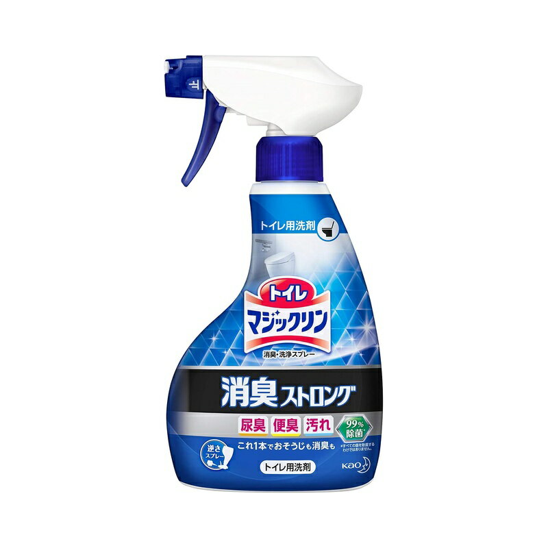 マジックリン 消臭ストロング トイレ トイレ用洗剤 スプレー 本体 400ml 4901301311856