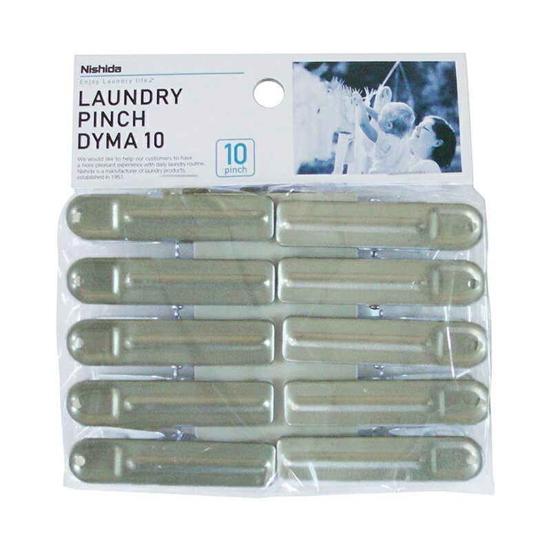 どこか懐かしい雰囲気の「昔ながらの洗濯バサミ」。 高耐食性めっき鋼板使用でサビに強い。 プラスチックと違って太陽光での劣化もなく長く使えます。 洗濯以外にも、キッチンやデスク周りなどいろんな場所で活躍します。 サイズ:約幅3×奥行1.7×高さ6.2cm 重量:約10g 素材・材質:[本体]高耐食性めっき鋼板 [バネ]硬鋼線、亜鉛めっき [クッション]ポリプロピレン 生産国:日本 商品写真は、 お使いのモニター設定、お部屋の照明等により実際の商品と色味が異なる場合がございます。