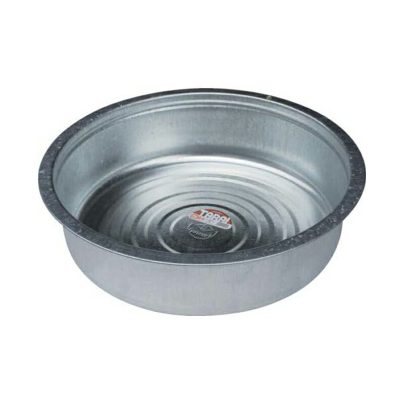 昔ながらの「金だらい」。 洗濯や洗い物、農作業、ガーデニング、イベントやレジャーなど、さまざまな場面でお使いいただけます。 [サイズ]〈外形寸法〉約径59.8×高さ16cm、〈内寸〉径約54cm [容量]約33.6L [素材・材質]0.4mm厚 亜鉛鉄板 [生産国]日本 商品写真は、 お使いのモニター設定、お部屋の照明等により実際の商品と色味が異なる場合がございます。