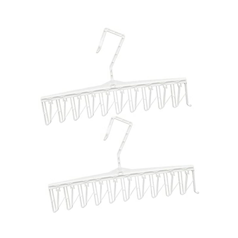 洗濯ものを干すのも外すのも超高速0.5秒で可能 フックは360度回転式で色々なところにかけられる 洗濯物の厚みに合わせて3段階調節OK ドア、お風呂場、イス、かもいなどにひっかけ可能 壁のクギにひっかけて吊るしてもOK 商品写真は、 お使いのモニター設定、お部屋の照明等により実際の商品と色味が異なる場合がございます。