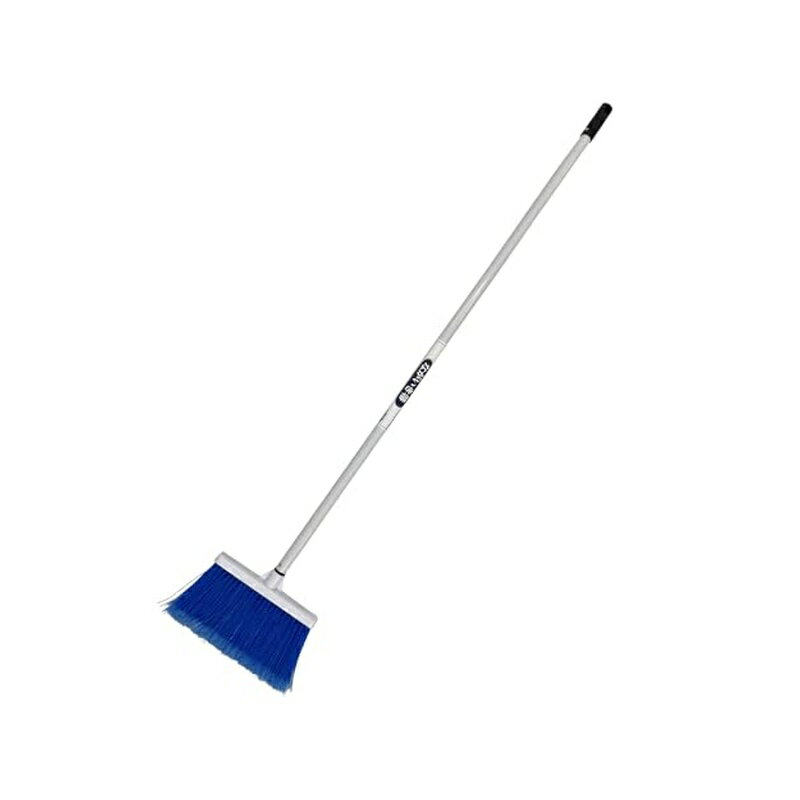 掃きやすさとゴシゴシ感、プロモ納得の掃き心地 【用途】 掃除用ほうき 【特徴】 ・大量の毛で掃き掃除がいつもより楽にスピーディーに行える ・長い柄のため腰への負担を軽減 全長:1300mm 毛先:ポリエチレン 柄:スチール 商品写真は、 お使いのモニター設定、お部屋の照明等により実際の商品と色味が異なる場合がございます。