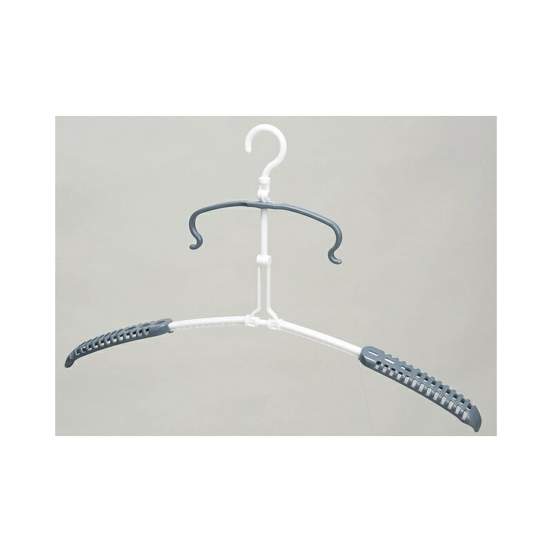 パークレーン ONE.伸縮パーカーハンガー 幅60×奥行4×高さ38cm(使用時) 4582451306659