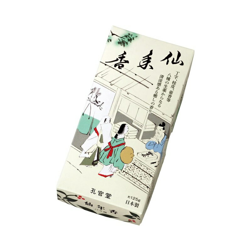 Japonmania 孔官堂のお線香 仙年香 バラ詰 約125g #B-102 4901405001028