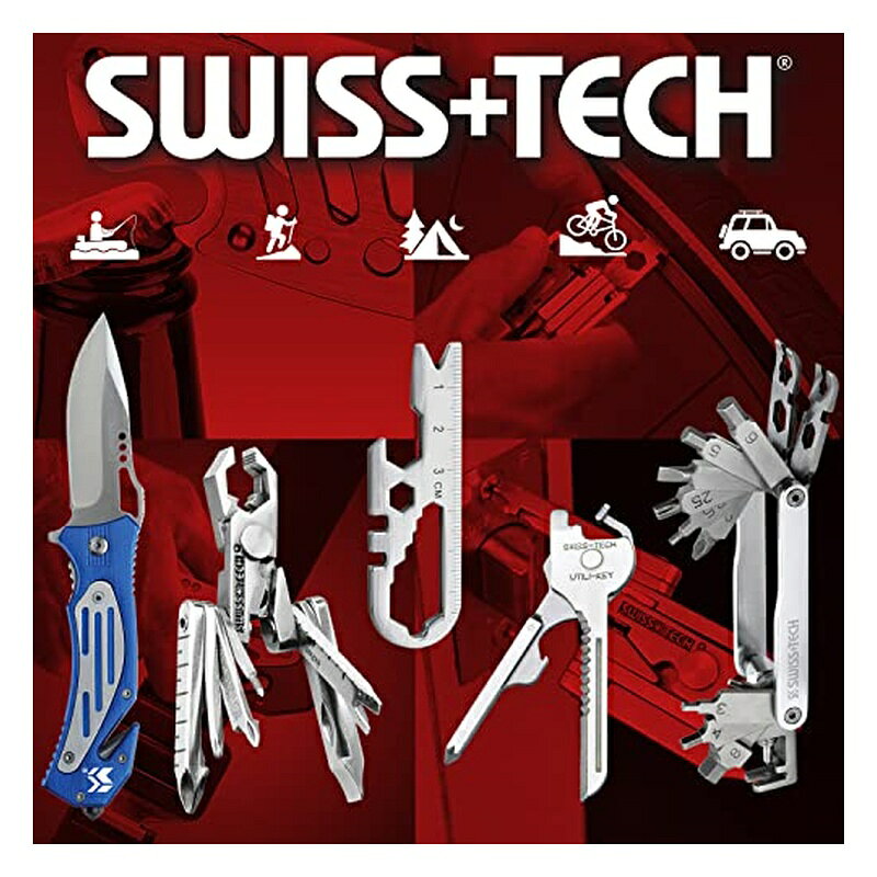 スイステック(Swiss+Tech) マルチツール 3IN1 ST81010 0760750810105