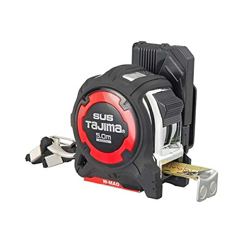 乐天商城 - タジマ(Tajima) コンベックス 剛厚ステンレステープ5m×25mm 剛厚セフGステンロックダブルマグ25 GASFGSLWM25-50 4975364121769