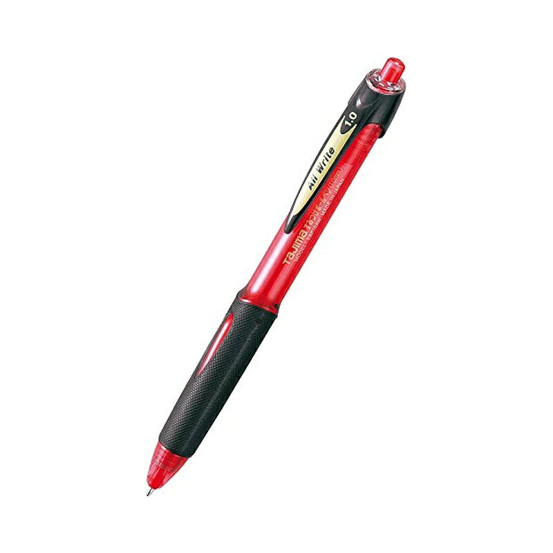 タジマ(Tajima) すみつけボールペン(1.0mm)All Write 赤 SBP10AW-RED 4975364067647