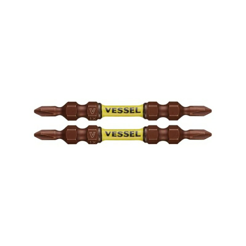 乐天商城 - ベッセル(VESSEL) サキスボ スリム トーションビット 両頭 +1×φ4×65mm 2本組 SDT141065 4907587347527