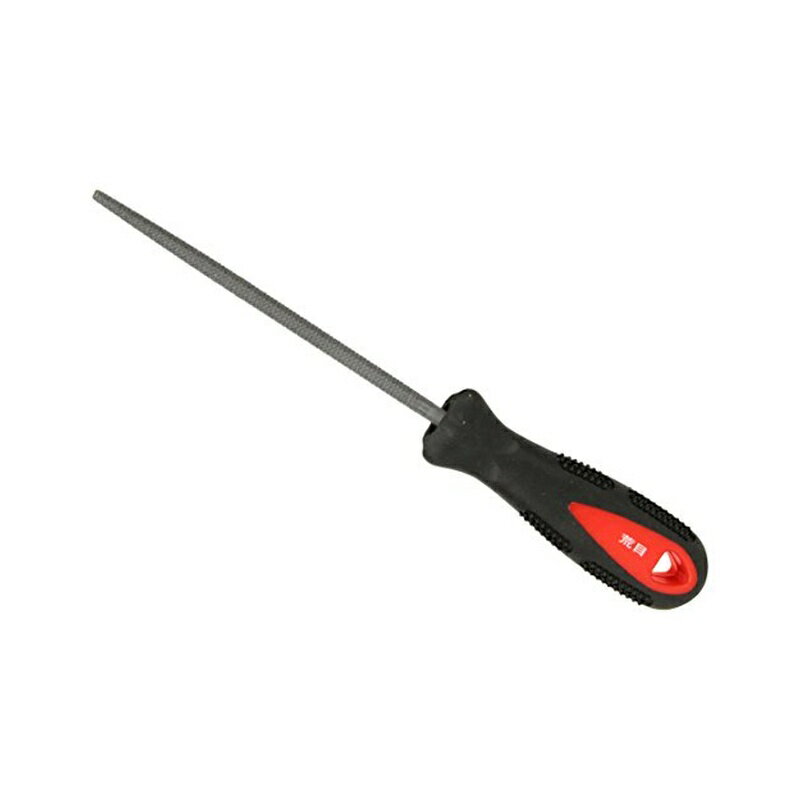 乐天商城 - SK11(エスケー11) 鉄工用ヤスリ ソフトグリップ 荒目 丸 150mm 柄付き 4977292175111