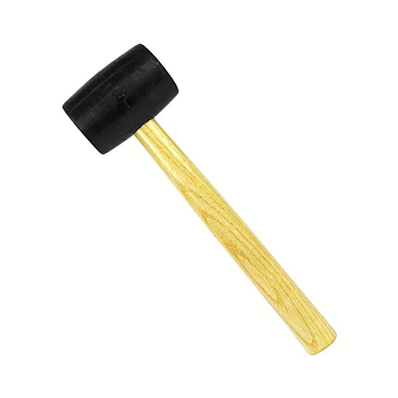 イーバリュー(E-Value) 木柄ゴムハンマー 全長335mm 548g 1P 4977292144919