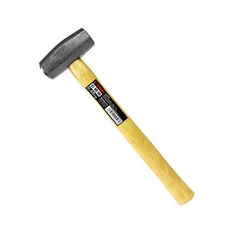 用途:タガネの打ちつけ、石・レンガのハツリ 特徴:打撃面は一方が平面で一方が凸面 頭重量:約0.45kg 全長:約300mm 頭:炭素工具鋼、柄:木 握りやすい柄 【用途】 タガネの打ちつけ、石・レンガのハツリ 【特徴】 ・打撃面は一方が平面で一方が凸面 ・軽さとバランスに優れ、手になじむ木柄 ・柄の抜けにくい二重クサビ 商品写真は、 お使いのモニター設定、お部屋の照明等により実際の商品と色味が異なる場合がございます。