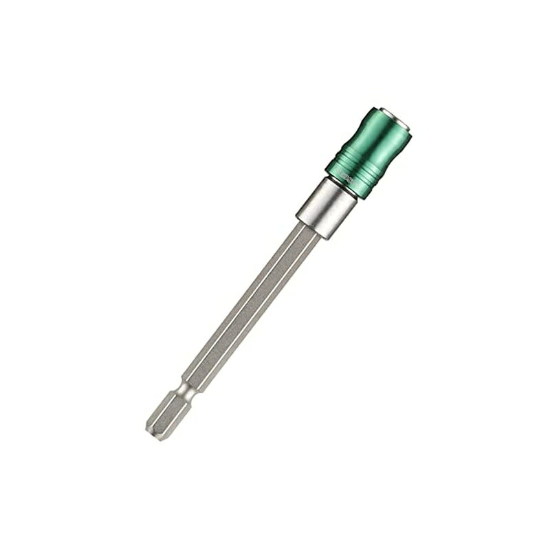 【用途】 狭く奥まった個所、高い場所のネジ締めなど 【特長】 ●チャック径13mm。狭い箇所で引っ掛からない。 ●引きタイプのスリーブチャックで、装着したビットが落ちにくい。 ●両頭ビットやソケット、六角軸つき砥石やブラシも使える。 ●軸部はダイハード鋼全身焼入で、ねじれや曲がりに強い。 ●耐腐食性に優れたアルマイト仕上げのアルミスリーブ。カラーでサイズを色分け。 商品写真は、 お使いのモニター設定、お部屋の照明等により実際の商品と色味が異なる場合がございます。