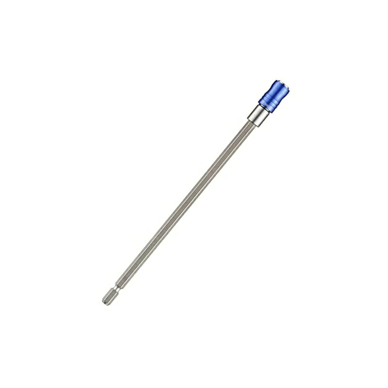 【用途】 狭く奥まった個所、高い場所のネジ締めなど 【特長】 ●チャック径13mm。狭い箇所で引っ掛からない。 ●引きタイプのスリーブチャックで、装着したビットが落ちにくい。 ●両頭ビットやソケット、六角軸つき砥石やブラシも使える。 ●軸部はダイハード鋼全身焼入で、ねじれや曲がりに強い。 ●耐腐食性に優れたアルマイト仕上げのアルミスリーブ。カラーでサイズを色分け。 商品写真は、 お使いのモニター設定、お部屋の照明等により実際の商品と色味が異なる場合がございます。