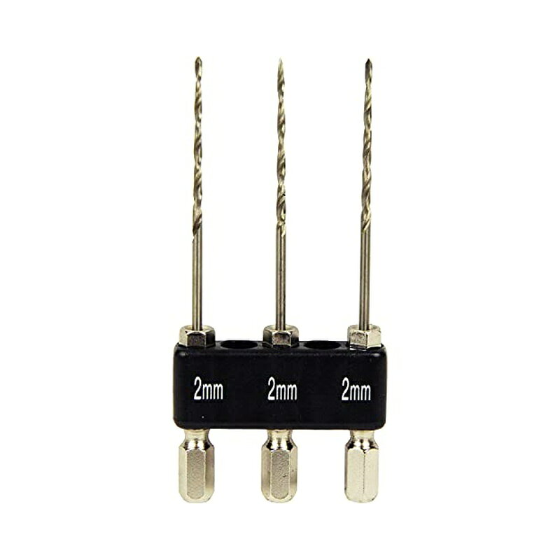 SK11(エスケー11) ハイス下穴ドリルセット 木工用 六角軸 3本入り 2.0mm 4977292346306