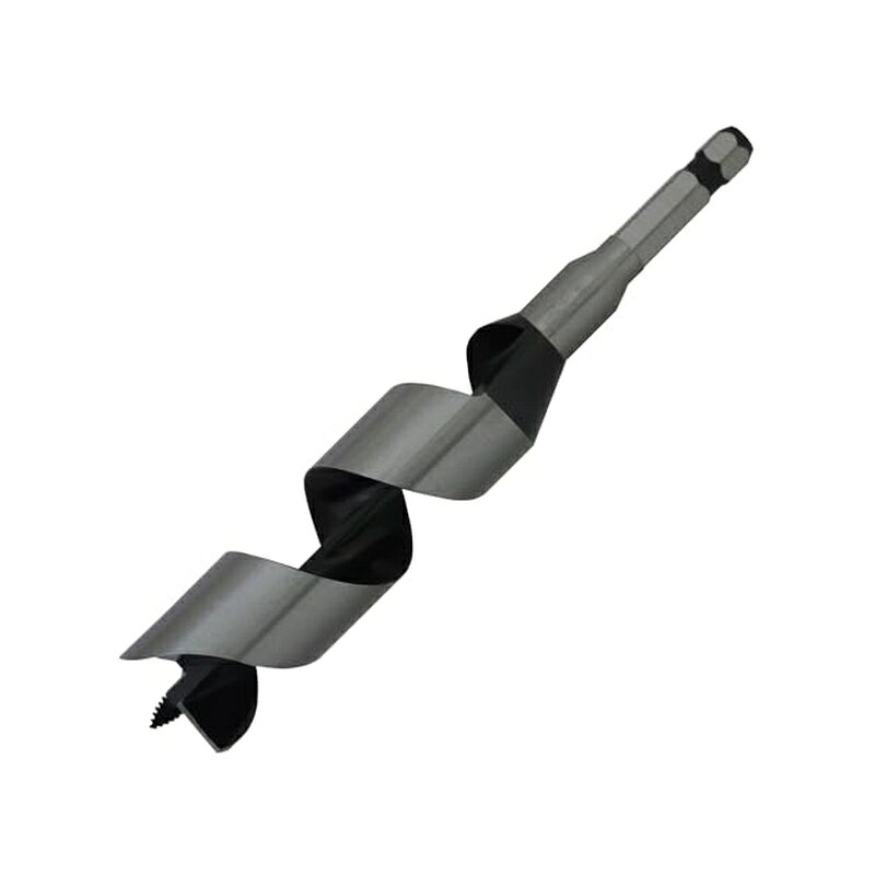 仕様:12mm六角軸 サイズ:全長210mm・ネジ丈140mm 適応機種:電気ドリル 軸:普通鋼 刃:普通鋼 少し深めの貫通穴に最適 【用途】 一般木材24mm穴あけ用ドリル 【特徴】 ・ショートビットとドリルビットの中間の長さで、浅い穴から少し深めの穴まで幅広く対応できる ・先ネジの回転力を利用してスムーズに穴あけが行える ・片刃方爪タイプ 商品写真は、 お使いのモニター設定、お部屋の照明等により実際の商品と色味が異なる場合がございます。