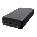 グリーンハウス モバイルバッテリー PD対応 20000mA ブラック GH-BTPC200-BK 4511677127441