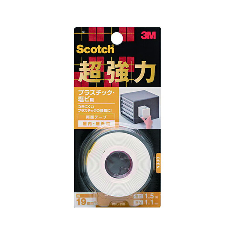 3M ꡼ å Ķξ̥ơ ץ饹å 19mm 1.5m KPL-19R 4550309285029