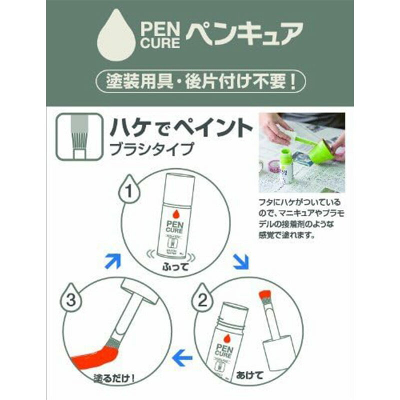 ニッペ 水性 塗料 ペンキュア HAKE de PAINT セミグロス 50ml アイボリー つやあり 屋内外 4976124352706 3