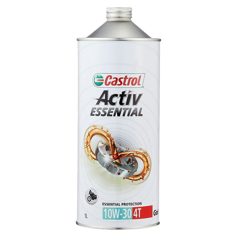 Castrol JXg[ Activ ESSENTIAL 4T 4TCN 2֎Ԑp 1L z 10W-30 4985330114428