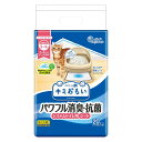 ●ネコちゃんのおしっこ特有のニオイにも対応する消臭成分「カキタンニン」を配合。3〜4日分のおしっこをしっかり消臭して、交換するときまで効果が長続き！キレイ好きなネコちゃんもニオイが気にならずにトイレを使えます。 ●3〜4日分のおしっこをたっぷり吸収＆パワフルに消臭。こまめに交換したい方にぴったり。 ●シートの端まで吸収体が入っているので、隅っこにしたおしっこも漏らさずにしっかり吸収します。 ●白色シートでおしっこの色を確認しやすい。 ●小さめのトレー、大きめのトレー、どちらにもぴったりフィットするサイズで端モレも安心です。 【使用方法】 ■使用期間目安 愛猫1匹の場合：1枚で約3〜4日間 愛猫2匹の場合：1枚で約1〜2日間 ※標準的な成猫1匹の尿量を基に算出。 ※愛猫の尿量は、体重や体調、年齢、季節等によって変化します。 使用期間は目安として、愛猫の尿量や排尿の回数によって調節してください。 ※本品の使用期間は目安として、早めに交換することをお勧めします。 ■使用後の処理方法 ・可燃ゴミとして処理できますが、地域によって異なる場合がありますので、お住まいの地域のルールに従って処理してください。 ・使用後は汚れた部分を内側にして、小さく丸めて不衛生にならないように処理してください。 ・詰まりを防止するために、本品を水洗トイレや排水口等に捨てないでください。 ■使用方法 単品では使用せず、引き出し式のシステムトイレと一緒にお使いください。 シートのセット方法 (1)シートを敷く トレー全体を引き出し、ビニール面を下にして、丁寧に広げて敷いてください。 (2)トレーを戻す シートを敷いたら、トレーをしっかり奥まで戻してから使用してください。トレーを戻す際に乱暴に扱うと、シートがズレてモレの原因になりますので、丁寧にゆっくりと戻してください。 大きめのトレーの場合 シートを折らずにそのままの状態で枠の四隅に合わせて、トレーに敷いてください。 小さめのトレーの場合 トレーの枠とシートの間にすき間ができないよう、トレーのサイズに合わせてフチを立て、トレーの枠にシートをしっかりと押さえてフィットさせてください。 ※実際のシートの色は白色です。 本品を持ったまま振って広げたり、手荒に扱うと吸収体が偏ったり、本品が破れ中身が飛び散ることがあります。 【商品仕様】 表面材：ポリオレフィン系不織布 吸収材：綿状パルプ、高分子吸水材、吸水紙 防水材：ポリエチレンフィルム 結合材：スチレン系合成樹脂 その他：消臭抗菌剤 【注意事項】 ■使用上の注意 ・本品は愛猫のシステムトイレ用のシートです。用途以外には使用しないでください。 ・本品は食べられません。万が一飲み込んだ場合は、医師や獣医師にご相談ください。 ・万が一、中身を吸い込んだ場合や目に入った場合は、医師や獣医師にご相談ください。 ・ハサミなどで切らずにそのままご使用ください。中身が飛び散ったり、汚れやモレの原因となります。 ・単体で犬用トイレシート(ペット用トイレシート)として使用しないでください。 ・愛猫の体調や尿量、使用環境によっては機能が十分に発揮できない場合があります。 ・すべての菌を抑制できるわけではありません。 ■保管上の注意 ・火気の近く、日のあたる所及び高温多湿になる所には置かないでください。 ・開封後は、吸湿防止のため、袋の口を輪ゴムなどでしっかりととめて、湿気の少ない風通しの良い場所で衛生的に保管してください。 ・乳幼児やペットが触れない所に保管してください。 ・本品の空き袋をおもちゃにしないでください。