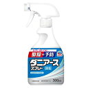 アース製薬 ダニアース スプレー 速乾 ダニ駆除剤 ダニ用殺虫スプレー ふんわりソープの香り 300ml 1個 4901080012913