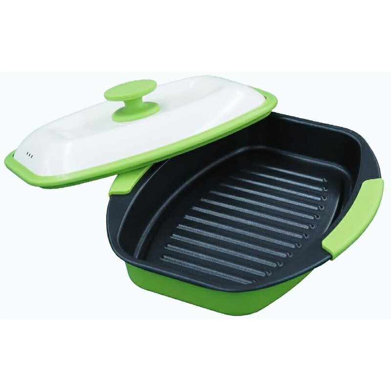 TO-PLAN レンジで焼ケール 角型 丸洗い可 食洗器可 電子レンジ専用調理器具 東京企画販売 TKSM-33 4949176055697 2