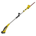 ムサシ 充電式 ポールバリカン 18V イエロー バッテリー付 充電器付 musashi PL-5001 4954849450013
