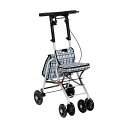 幸和製作所 シルバーカー シプール チェックブラック SICP02-BK 手押し車 コンパクトタイプ 4938765005564