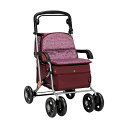 幸和製作所 シルバーカー カウートII ワインレッド SIST04 手押し車 スタンダードタイプ 4938765005649