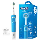 P&G オーラルB 電動歯ブラシ D100 すみずみクリーン フロス ブルー 1本 本体 BRAUN 4210201438434