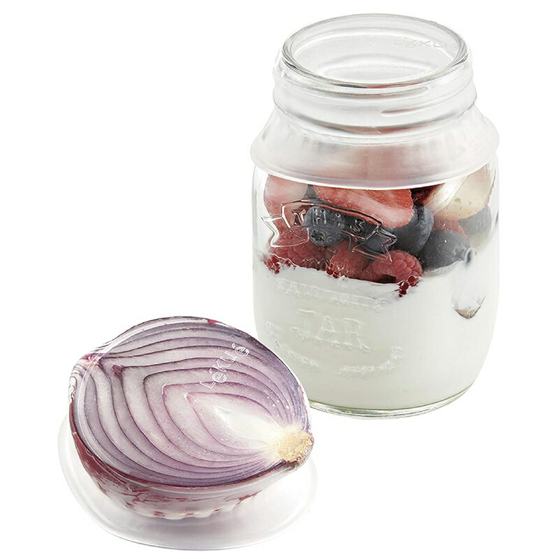 Lekue ルクエ シリコンラップ 8.5cm 2個セット 繰り返し使える 電子レンジ対応 食洗機対応 Reusable Flexible Lid メール便対応（5個まで） 4573306864783