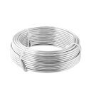自然作 アルミ 盆栽針金 白 150g 2.5mm 731054 4904781665297