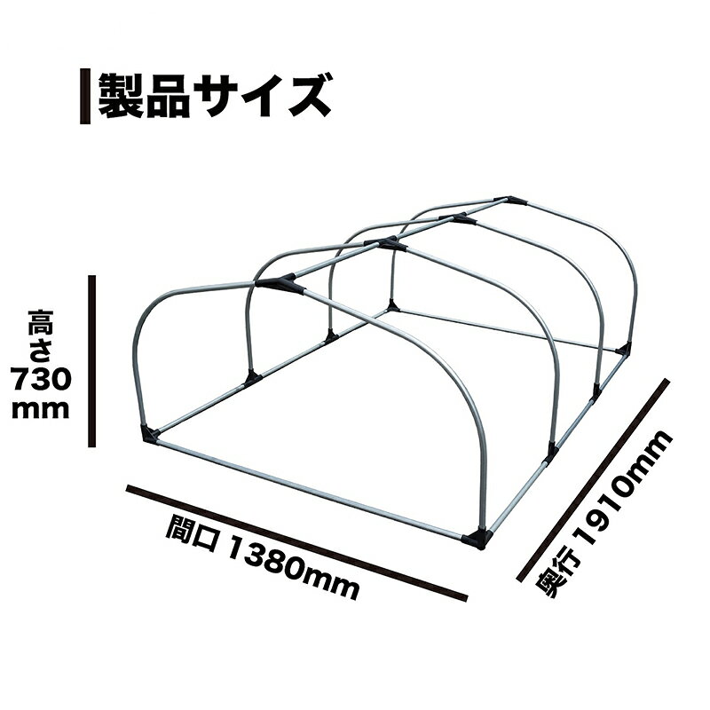 南栄工業 軽トラック幌フレーム TSG PVCグリーン KTHFTSG 4984665415002