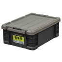 JEJアステージ SPV コンテナ 22 オリーブドラブ 1個 耐衝撃 フタ付き コンテナボックス 日本製 4991068180857