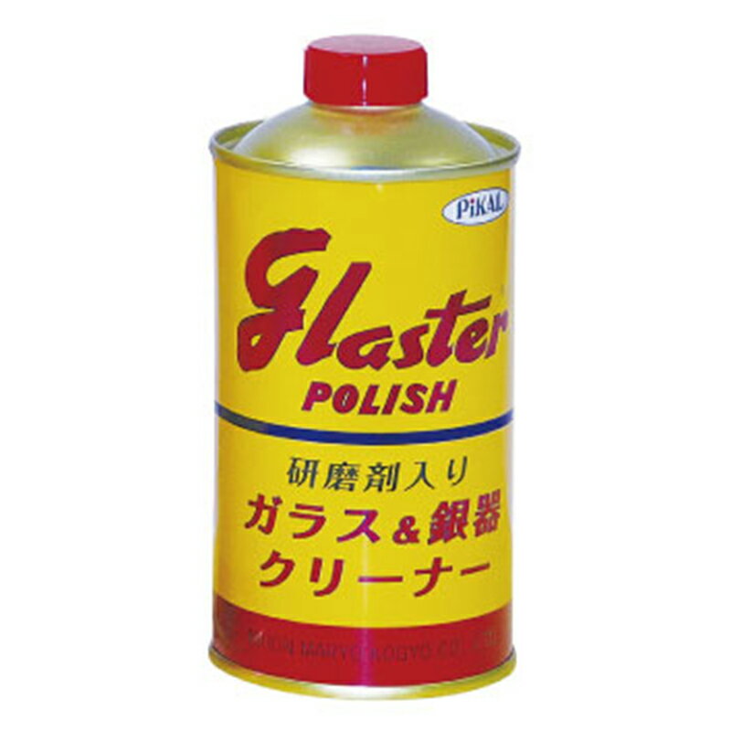 日本磨料工業 グラスターポリッシュ 300g 液状タイプ 多用途ポリッシュ 研磨剤入り ガラス＆銀器クリー..