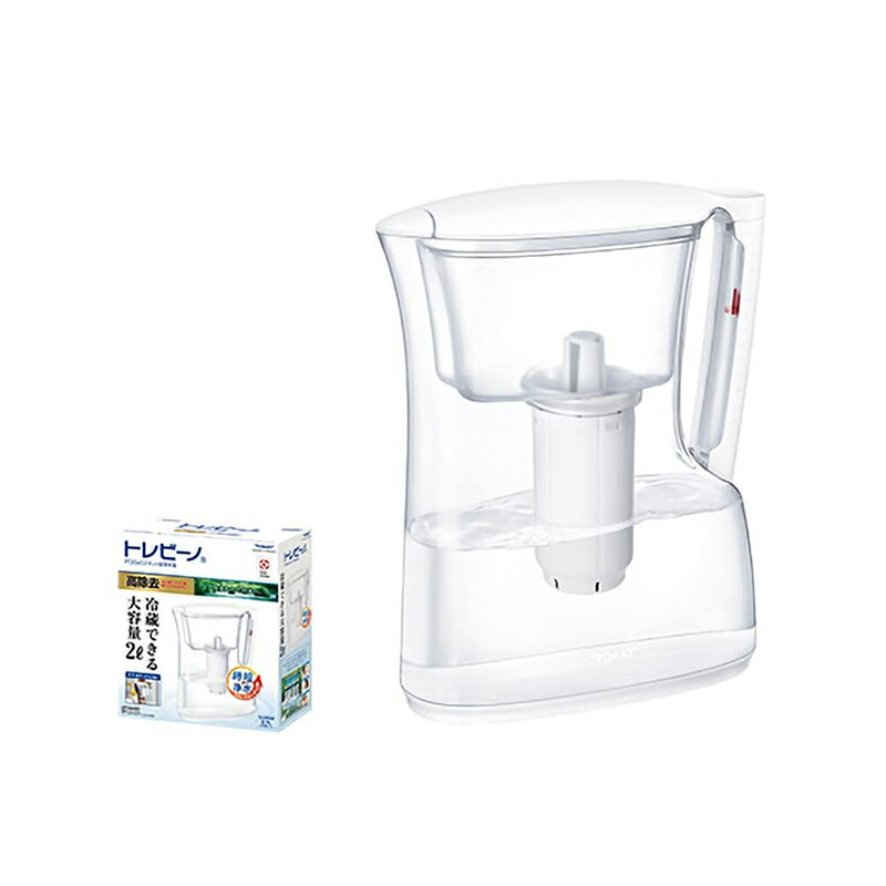 東レ トレビーノ 浄水器 ポット型 本体 ろ過水容量 2.1L PT304SV お取り寄せ商品 4960685889238