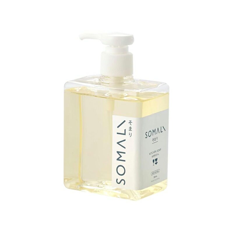 木村石鹸 SOMALI そまり 台所用石けん 食器用洗剤 ボトル 300ml 4944520006394