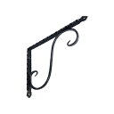 KGY ケージーワイ工業 アンティック 鍛冶屋の棚受 黒 200mm×275mm アンティーク 1個 KJ-B200 4963784500059