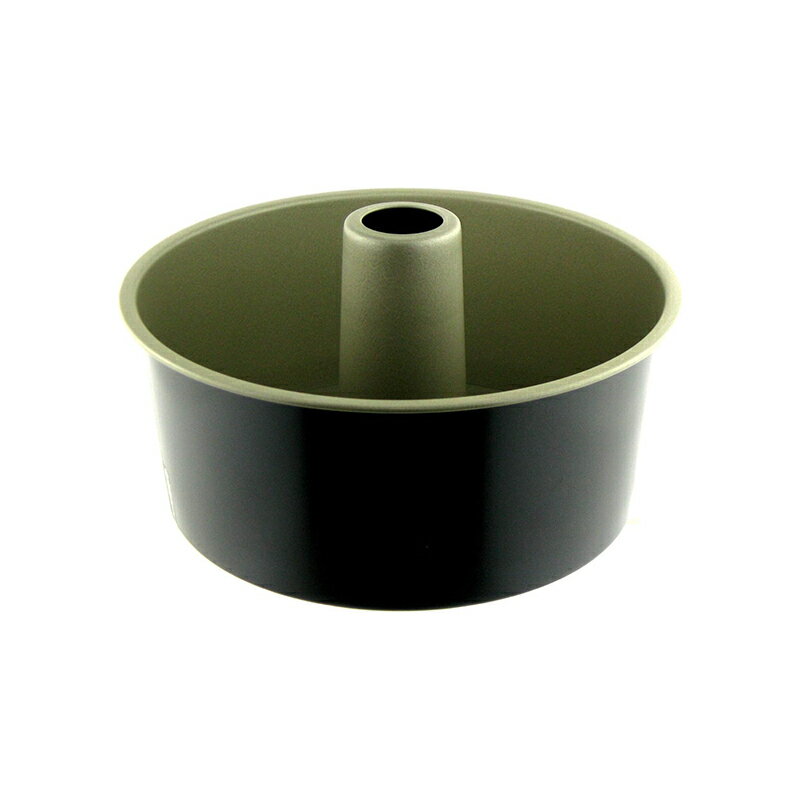 霜鳥製作所 ブラックフィギュア シフォンケーキ焼型 底取 21cm 日本製 D-061 4962817040616