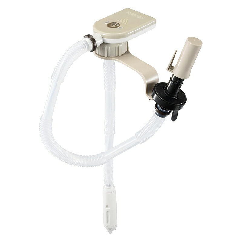 工進 乾電池式 灯油ポンプ 固定式 直付式 ワンタッチマグネット固定 ベージュ EPF-803ML 4971770225619