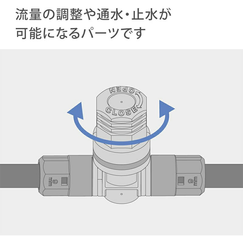 タカギ 9mmジョイントバルブ 簡単水やりシステム GKA103 4975373154550