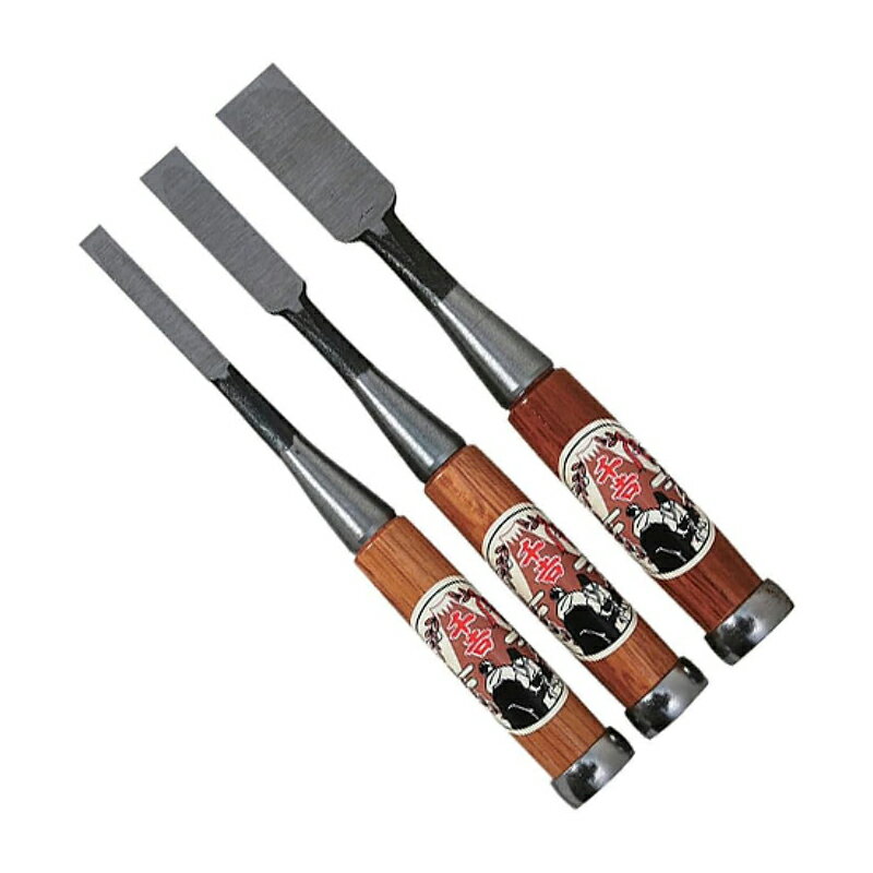 千吉 ノミ 追入のみ 3本組 刃巾9mm 15mm 24mm 4977292120340