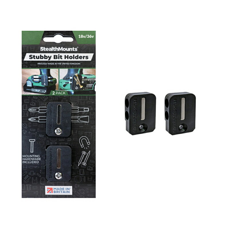 樂天商城 - ステルスマウント Stubbyビットホルダーハイコーキ用 2個入 ブラック BH-MHH-S-BLK-2 0810155110970