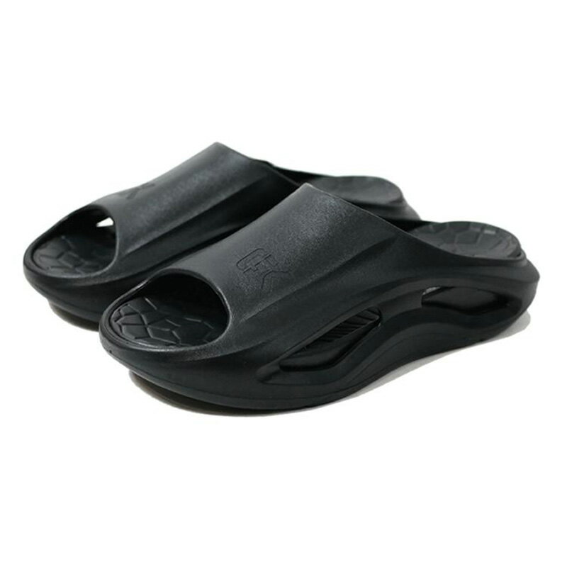 GLOWKICK'S リカバリーサンダル ハード Mサイズ 25-26cm ブラック 丸洗いOK EVA GKS-500 4573211413267