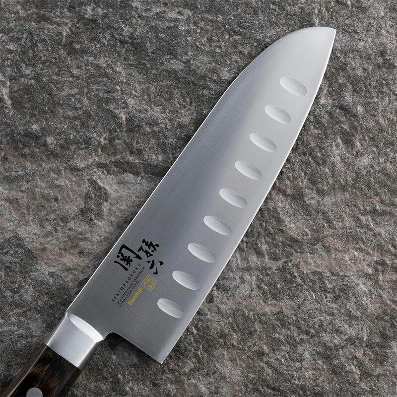 Seki High-Carbon Steel 165mm Santoku (All-Purpose Knife) | Japanese Kitchen Knife – view 2