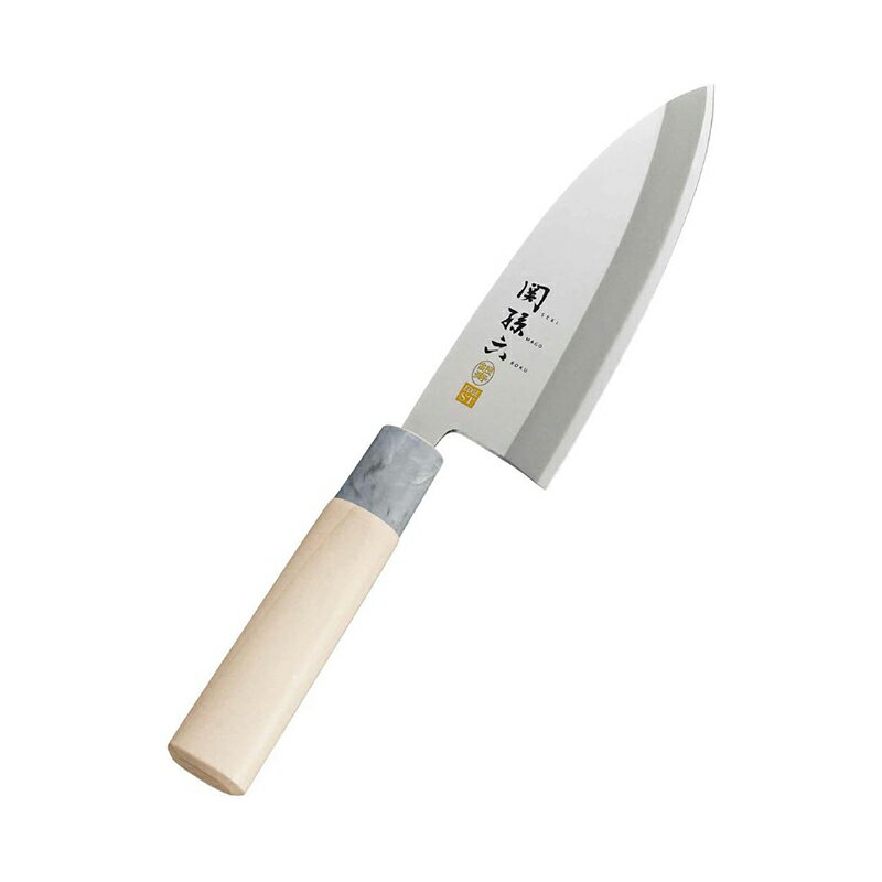 Seki High-Carbon Steel 150mm Deba (Fish Cleaver) | Japanese Kitchen Knife