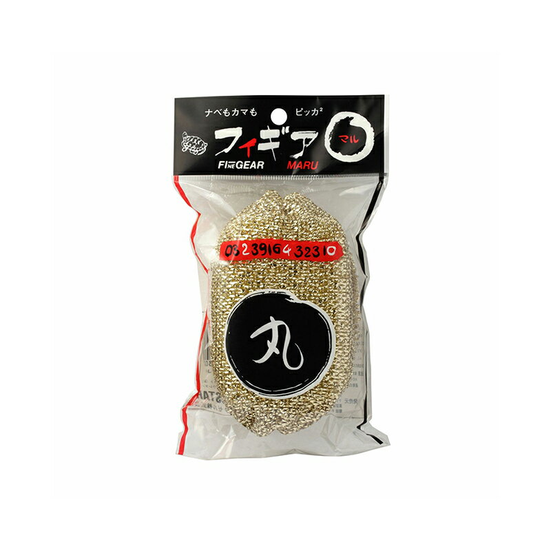 乐天商城 - 亀の子束子西尾商店 フィギア 丸 金 食器用スポンジ 4971871308037