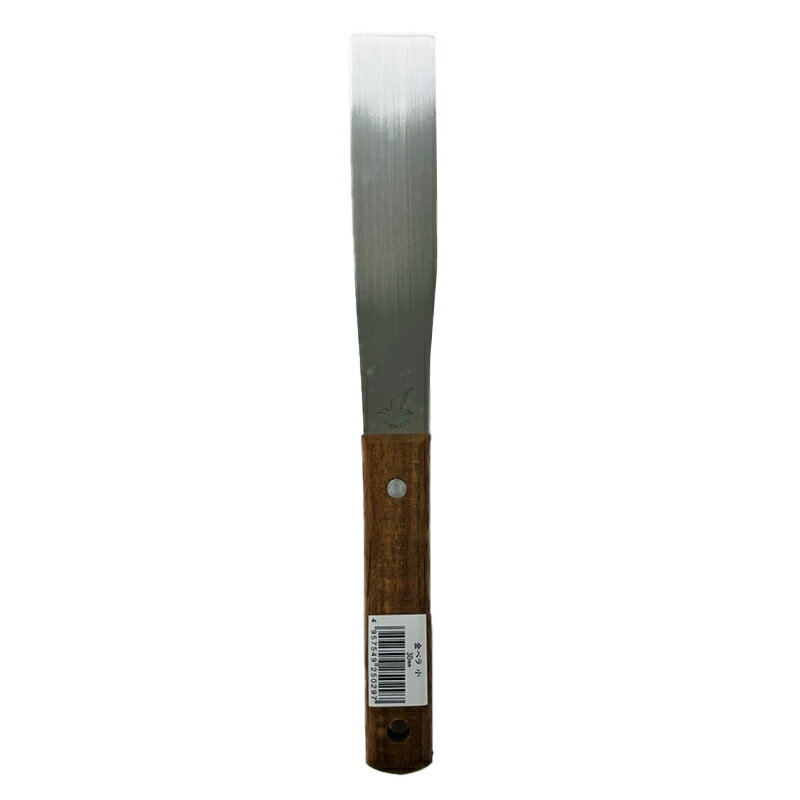 ＜好川産業 金ベラ 約幅30mm 全長265mm＞ ●塗装の下地処理に ●下地ならしやパテ塗りに ●サイズ：約幅30mm 全長265mm 商品写真は、 お使いのモニター設定、お部屋の照明等により実際の商品と色味が異なる場合がございます。